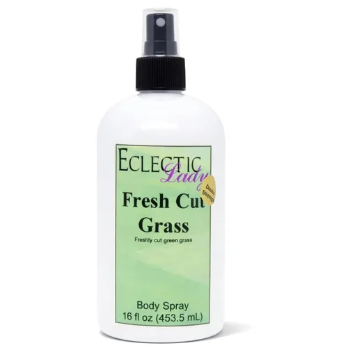 Vista 8 de Eclectic Lady Spray corporal de hierba recién cortada, 8 onzas, niebla corporal