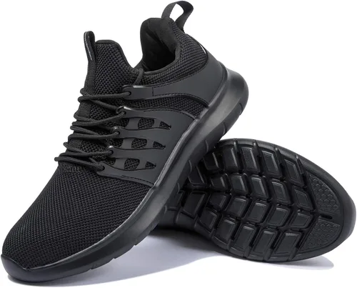 Vista 7 de NewDenBer Men's Lightweight Sneakers Comfortable Athletic Walking Running Tennis Shoes