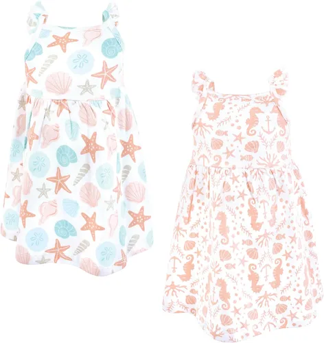 Vista 27 de Hudson Baby Vestidos de algodón para niña Bosque encantado
