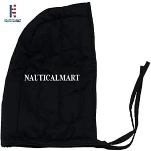 Vista 2 de NauticalMart Gorra de armadura acolchada de algodón medieval renacentista - negro, Negro