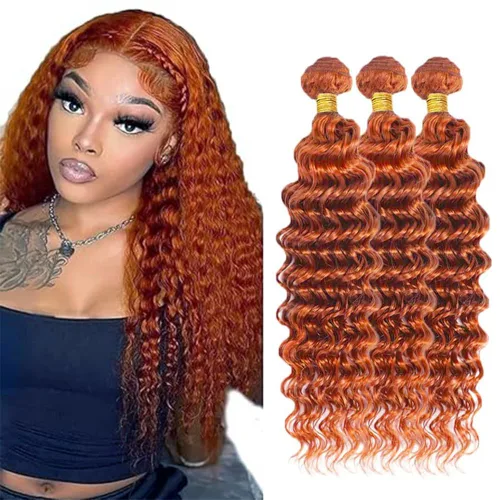 Vista 116 de Color 30 paquetes de cabello humano marrón onda del cuerpo paquetes 8 10 12 pulgadas brasileño virgen Remy extensiones de cabello humano doble trama