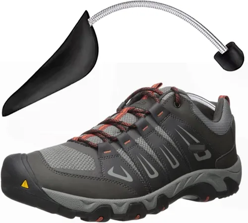 Vista 4 de Árboles de zapatos para zapatillas de deporte Shaper de plástico para hombres zapato ensanchador forma arranque titular prevenir arrugas