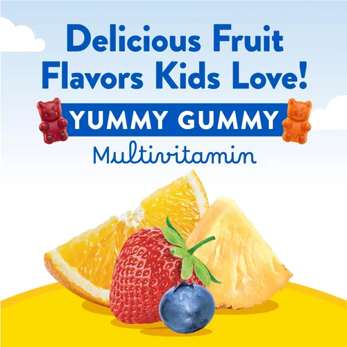 Vista 5 de L'il Critters Gummy Vites Multivitaminas Diarias para Niños Sabores de Frutas Surtidos para Edades 2+ Niños Pequeños y Niños, Vitamina Gomosa