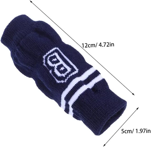 Vista 2 de BESTonZON 4pcs Pet Elbow Protectors Dog Leg Warmers Sleeves for Licking Prevention and Comfort