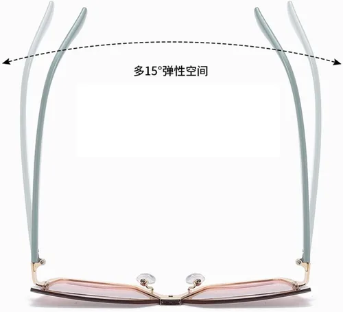 Vista 3 de GAOXIN Gafas de sol decorativas de moda para hombre y mujer (color B, tamaño 1)