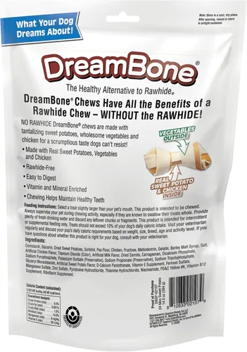Vista 2 de DreamBone - Masticador para perros, de batata (24 unidades/paquete), Mini