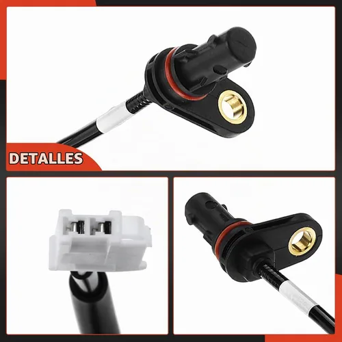 Vista 7 de Sensor de velocidad de rueda ABS trasero izquierdo A-Premium