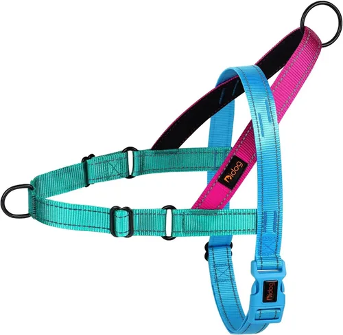 Vista 6 de Didog Arnés sin tirones para perro, con mango acolchado suave, ajuste rápido y ligero ajustable, fácil de entrenar y caminar para perros pequeños