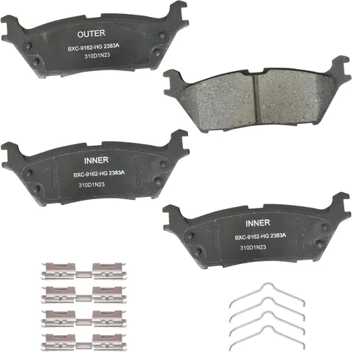 Vista 311 de Pastillas de freno Bendix Premium SBC21 para Alfa Romeo Alfetta, Berlina, Duetto 1600, GTA, GTC, GTV, GTZ, Giulia, Montreal, Spider, TZ, BMW 2000