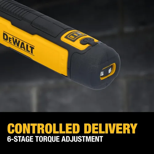 Vista 5 de DEWALT Destornillador inalámbrico, destornillador eléctrico recargable USB de 4 V con juego de 12 puntas de destornillador, luz LED, control