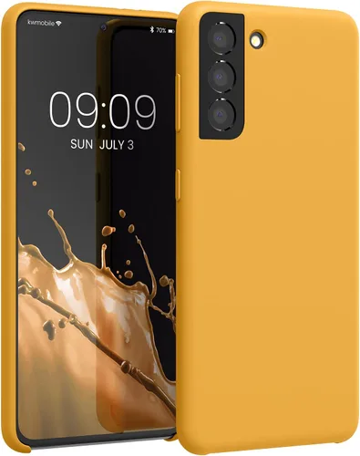 Vista 84 de kwmobile Funda compatible con Samsung Galaxy S9 - Funda de silicona TPU con acabado suave - Blue Reef