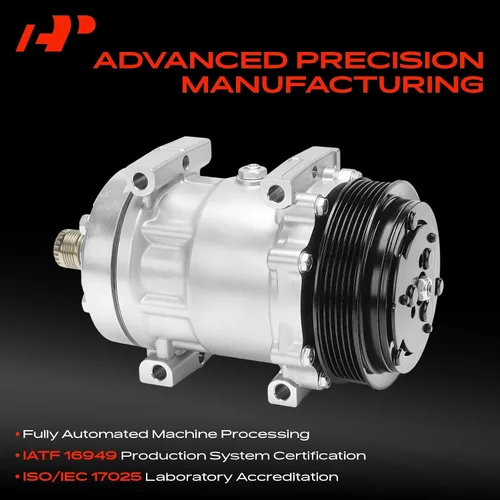 Vista 3 de A-Premium Compresor A/C con embrague compatible con International Harvester 4400 2003-2010 for International Harvester 4400 2003-2010