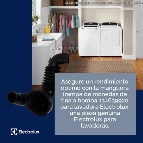 Vista 4 de Electrolux 134639920 Manguera de lavadora para lavadoras