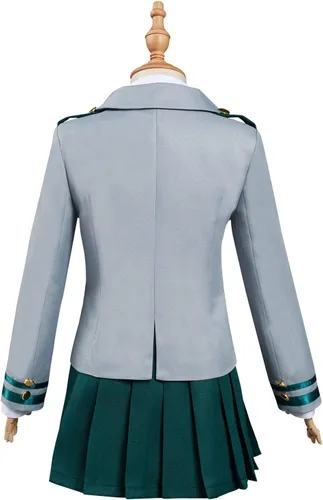 Vista 3 de Disfraz de cosplay para niños, uniforme escolar, vestido para niñas