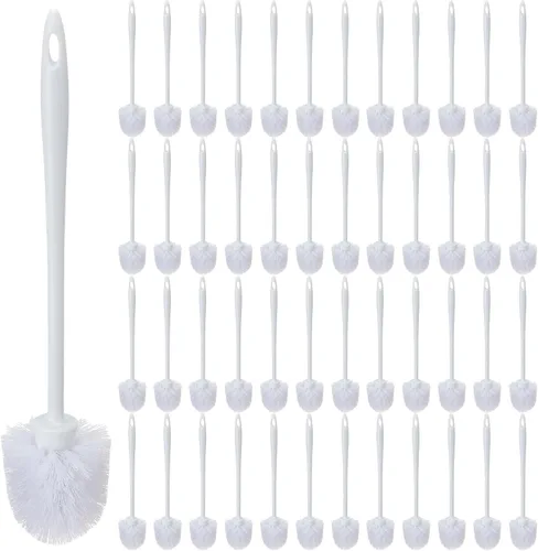 Vista 7 de Tioncy 15 cepillos de inodoro de 14.2 pulgadas para uso comercial, resistente, limpiador largo para suministros de limpieza de baño