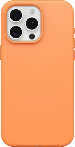 Vista 8 de OtterBox Funda transparente para iPhone 15 Pro MAX (solamente) de la serie Symmetry (transparente), se ajusta a MagSafe, ultra suave, bordes