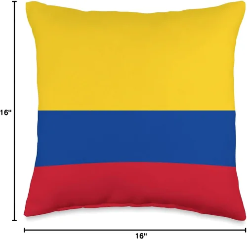 Vista 4 de Almohada de la bandera colombiana