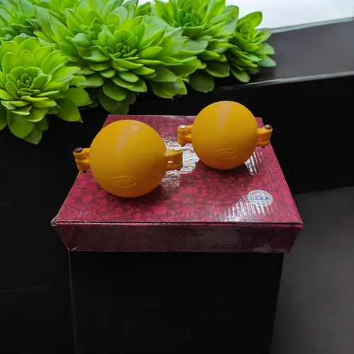 Vista 9 de Ladoo Maker Patti Molde Sancha de plástico para 3 Ladoos Together para Diwali, Ganpati y todos los festivales 5 x 1.5 pulgadas