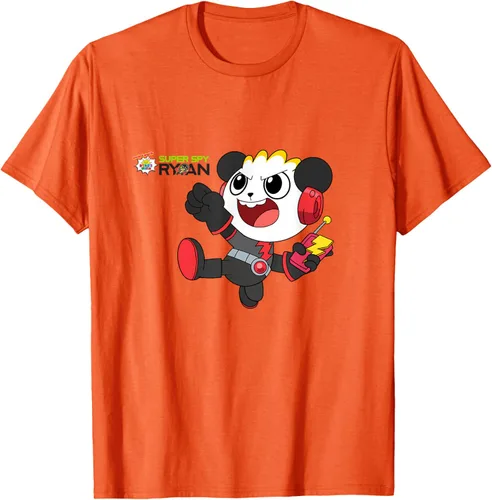 Vista 67 de Ryan's World Super Spy Combo Panda Camiseta, gris, S Asfalto