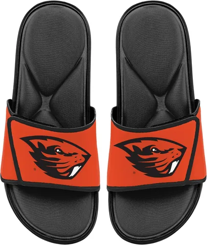 Vista 221 de FOCO Sandalias deportivas de espuma para ducha con logotipo de equipo universitario de la NCAA para hombre