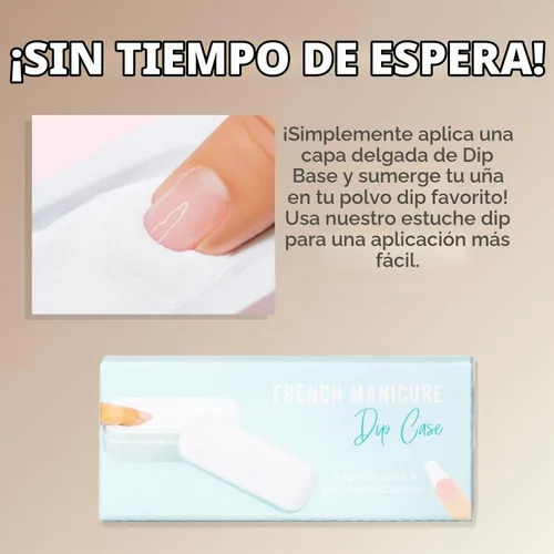 Vista 5 de Kiara Sky Kit de polvo de inmersión de manicura francesa Tamaño completo FRANCÉS COMPLETO