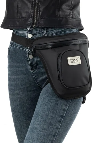 Vista 7 de ROCKBROS Riñonera táctica impermeable para motocicleta al aire libre