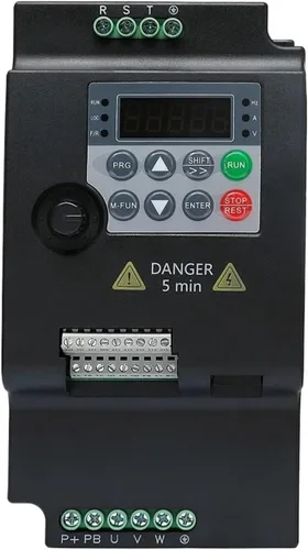 Vista 7 de VFD 0.75/1.5/2.2/4/5.5KW 220V/380V 3 Phase Output Variable Frequency Drive Converter Motor Speed Controller Inverter(0.75kw-220v 1PH-3PH)