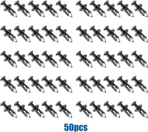 Vista 5 de 50 piezas ATV UTV Fender Clips Remaches Cuerpo para Can-Am 293150089, Honda 90653-HC4-900, Polaris 7661855 Sportsman Ranger RZR, Kawasaki Teryx KFX