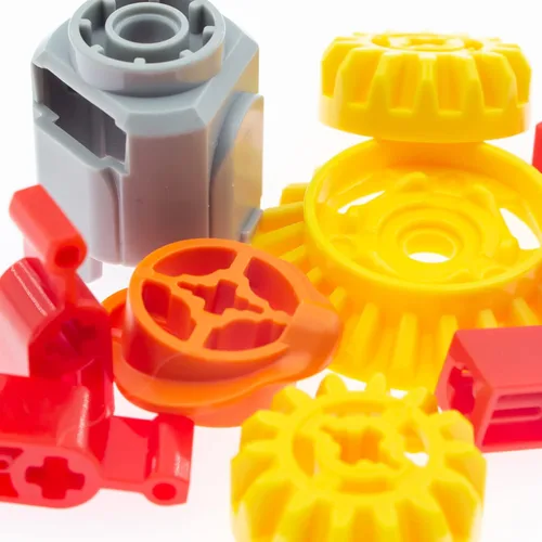 Vista 3 de ASTEM 836 piezas Technic - Partes de construcción técnica MOC - Vehículos técnicos - Engranajes - Lotes técnicos - Paquete a granel - Juguetes