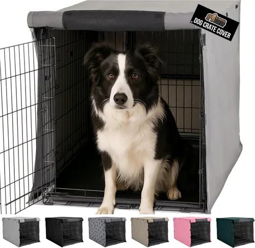 Vista 14 de GORILLA GRIP - Fundas para jaula de perro, cubierta de alambre para perrera Compatible con jaulas para perros de Amazon Basics, cubierta