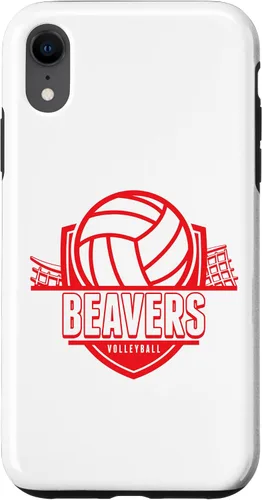 Vista 25 de Beavers Volleyball Back to School Spirit R Case for iPhone 17