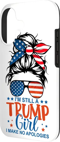 Vista 2 de I'm Still A Trump Girl I Make No Apologies Trump 2024 Women Case for iPhone 17