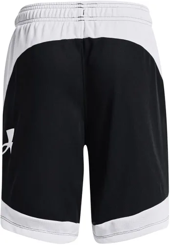 Vista 2 de Under Armour Baseline - Pantalones cortos de baloncesto para niñas de 6 pulgadas