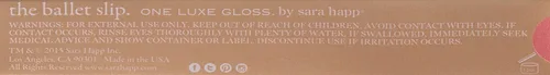 Vista 3 de sara happ The Slip One Luxe Gloss
