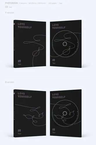 Vista 3 de BTS -[Love Yourself 'Tear'] 3er álbum 4 Ver SET CD+104p PhotoBook+20p Mini libro+1p PhotoCard+1p Staing PhotoCard K-POP sellado