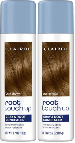 Vista 14 de Clairol Spray de coloración temporal para retoque de raíz, color de cabello negro, paquete de 1 Clairol Root Touch-Up Spray para teñir el cabello