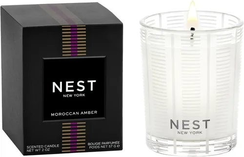 Vista 14 de NEST New York Vela votiva perfumada, limón Amalfi y menta, 2 onzas, tiempo de combustión de hasta 28 horas, recipiente de vidrio reutilizable
