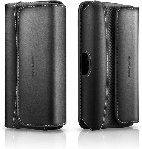 Vista 8 de SUPCASE Funda para Galaxy Z Fold 6 con clip para cinturón, protección contra caídas de grado militar, funda de piel resistente al desgaste para Z
