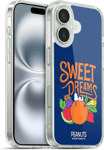 Vista 96 de Head Case Designs Funda de gel suave con licencia oficial de Peanuts Charlie y Snoopy Naturally Sweet compatible con Apple iPhone 7 Plus/iPhone 8