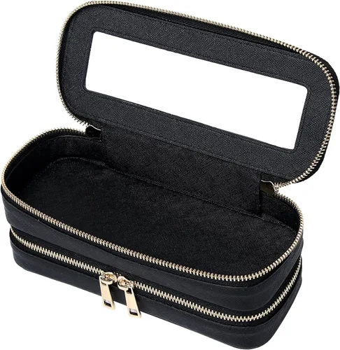 Vista 71 de Bolsa de maquillaje transparente (negro L)