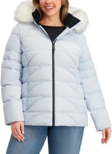 Vista 14 de Nautica - Chaqueta corta acolchada con diseño de cheurón para mujer Negro