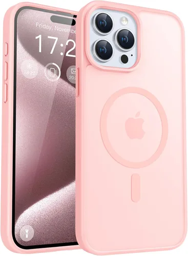 Vista 66 de Funda para teléfono Google Pixel 9 Pro XL, Compatible con Magnético, Protección contra Caídas de Grado Militar Translúcida Mate Resistente a Golpes