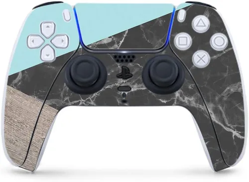 Vista 18 de MightySkins - Skin de juegos para PS5 y Playstation 5 Controller - Mármol tailandés Envoltura protectora de vid Fácil de aplicar y cambiar