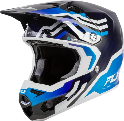 Vista 9 de FLY Racing Casco juvenil Formula S Carbon Byte MX - Aprobado por ECE/DOT, carcasa de carbono, equipo de protección avanzada para motocross, juvenil L