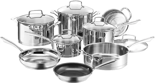 Vista 6 de Cuisinart 89-13 Juego de utensilios de cocina de 13 piezas, serie profesional, acero inoxidable