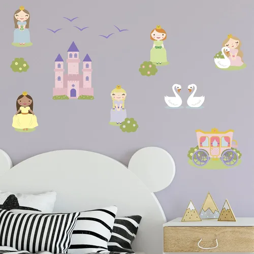 Vista 36 de Teddylabels - Calcomanías de Animales Árticos - Pegatinas de Pared Fáciles de Aplicar y Removibles: Transforma el Dormitorio de tus Niños Pequeños