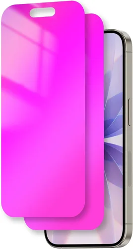 Vista 10 de Juvraixo protector de pantalla de privacidad para iPhone 16 Plus de 6.7 pulgadas, vidrio templado, 28°, antiespía, protección privada contra la luz