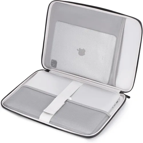 Vista 5 de DOMISO 360 Funda protectora para laptop MacBook Air M5 de 15 pulgadas Negro