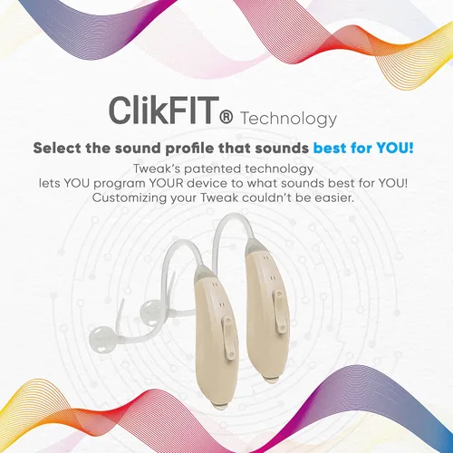 Vista 2 de El amplificador auditivo digital Tweak para ayudar a la amplificación de sonido personal con cinco modos de escucha preprogramados amplifica