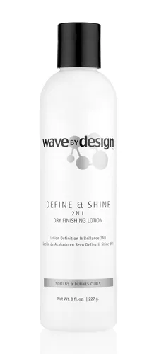 Vista 4 de Design Essentials Define & Shine 2-N-1 Loción de acabado seco, 16 onzas